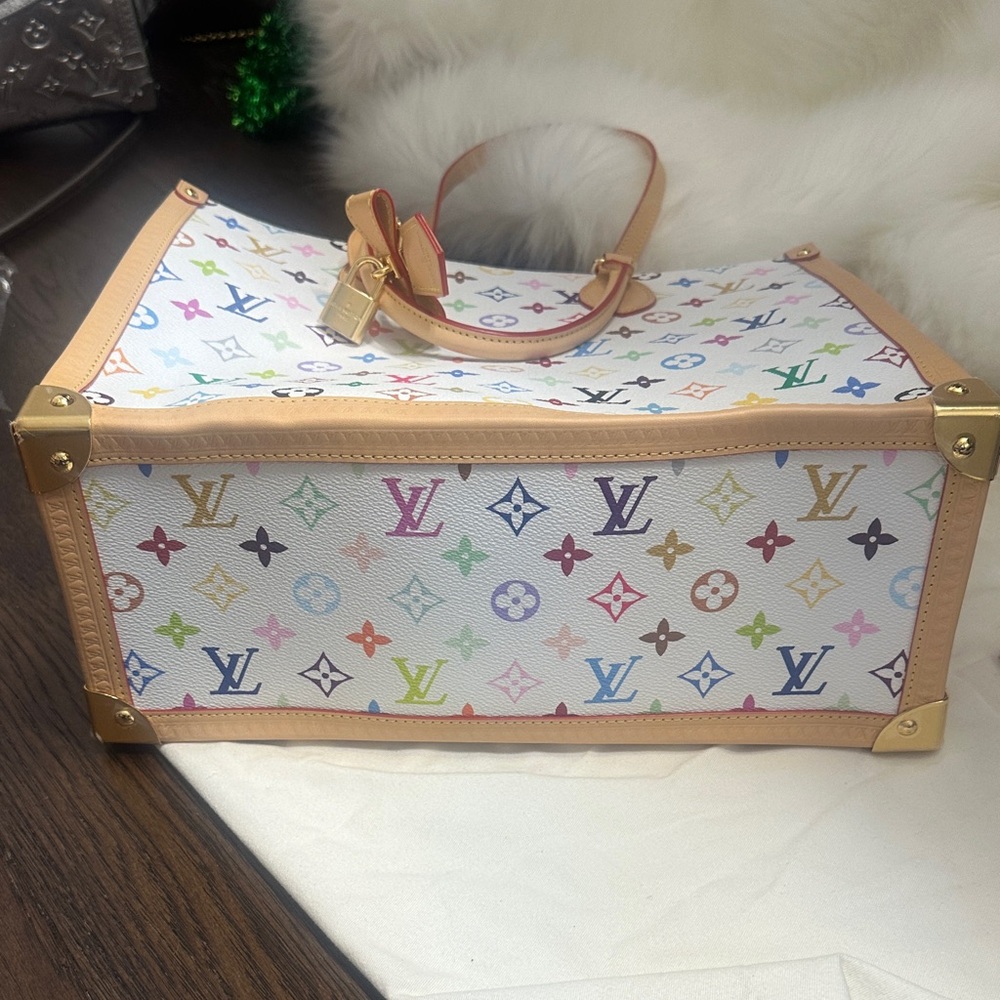 Multicolor Monogram Inspired On The Go Tote style bag. New never used - Picture 11 of 16